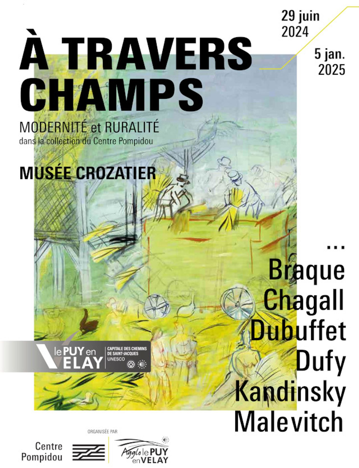 À travers champs Modernité et ruralité dans la collection du Centre Pompidou